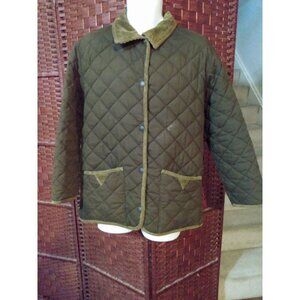 Vintage John Partridge Women's Quilted Chore Coat Jacket Small Walking Hunting
